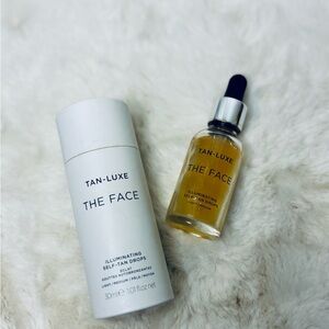 Tan-Luxe Illuminating Self-Tan Drops - White and Gold